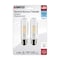 Satco 5.5-Watt T10 LED - Clear - Medium Base - 5000K - 450 Lumens - 120 Volts, 2PK S21863 - alternate 2